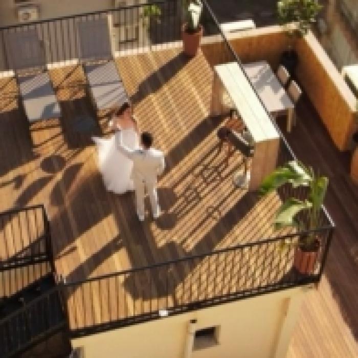גג 3 קומות | roof top 3 floors  